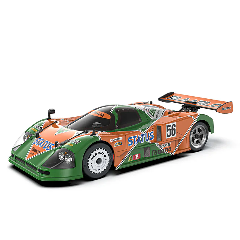 Rlaarlo AK-787 1:10 Carbon Fiber Brushless RC Car side view