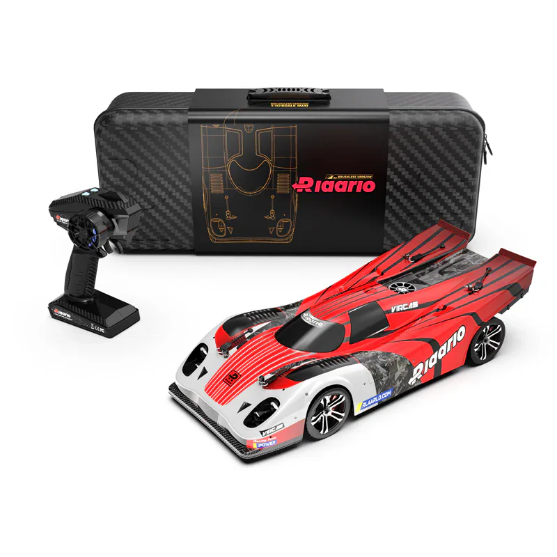 Rlaarlo AK-917 1:10 Carbon Fiber Brushless RC Car front view