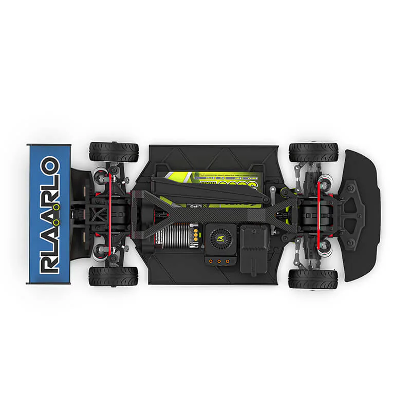 Rlaarlo AK-787 1:10 Metal Brushless RC Car package view