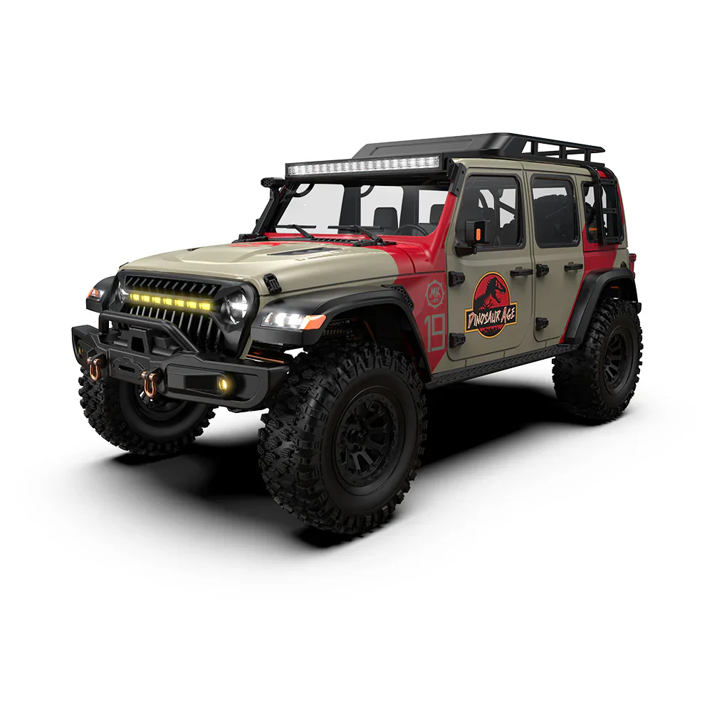 Rlaarlo MK-07 1:7 Hand-Painted Brushless RC Crawler side view