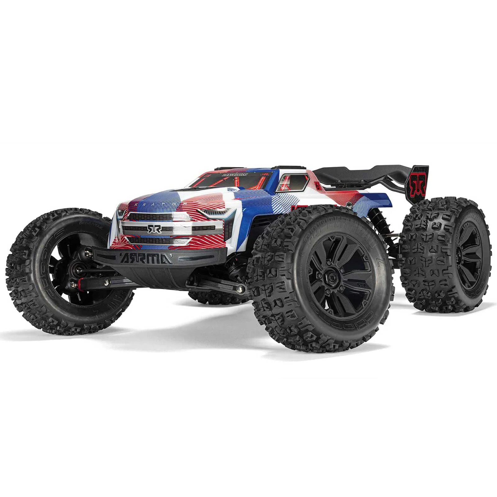 ARRMA 1/8 KRATON BLX 6S BRUSHLESS V6 SPEED TRUCK RTR front view