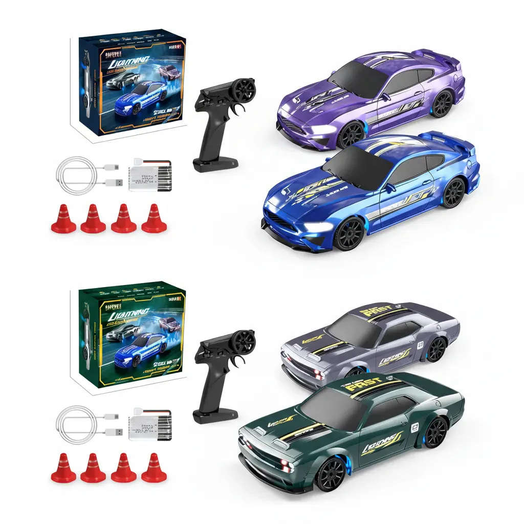 15 km/h Metal RC Drift Car package view