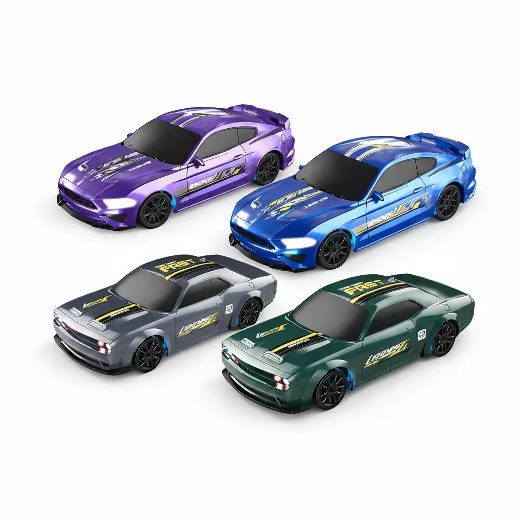 15 km/h Metal RC Drift Car side view