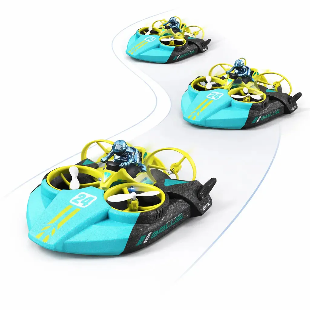3 in 1 RC Flying Water Car package view