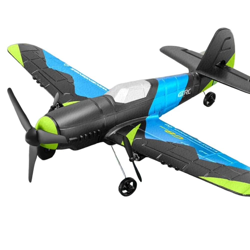 4DRC G8 Gyro-Stabilized RTF RC Glider Jet side view