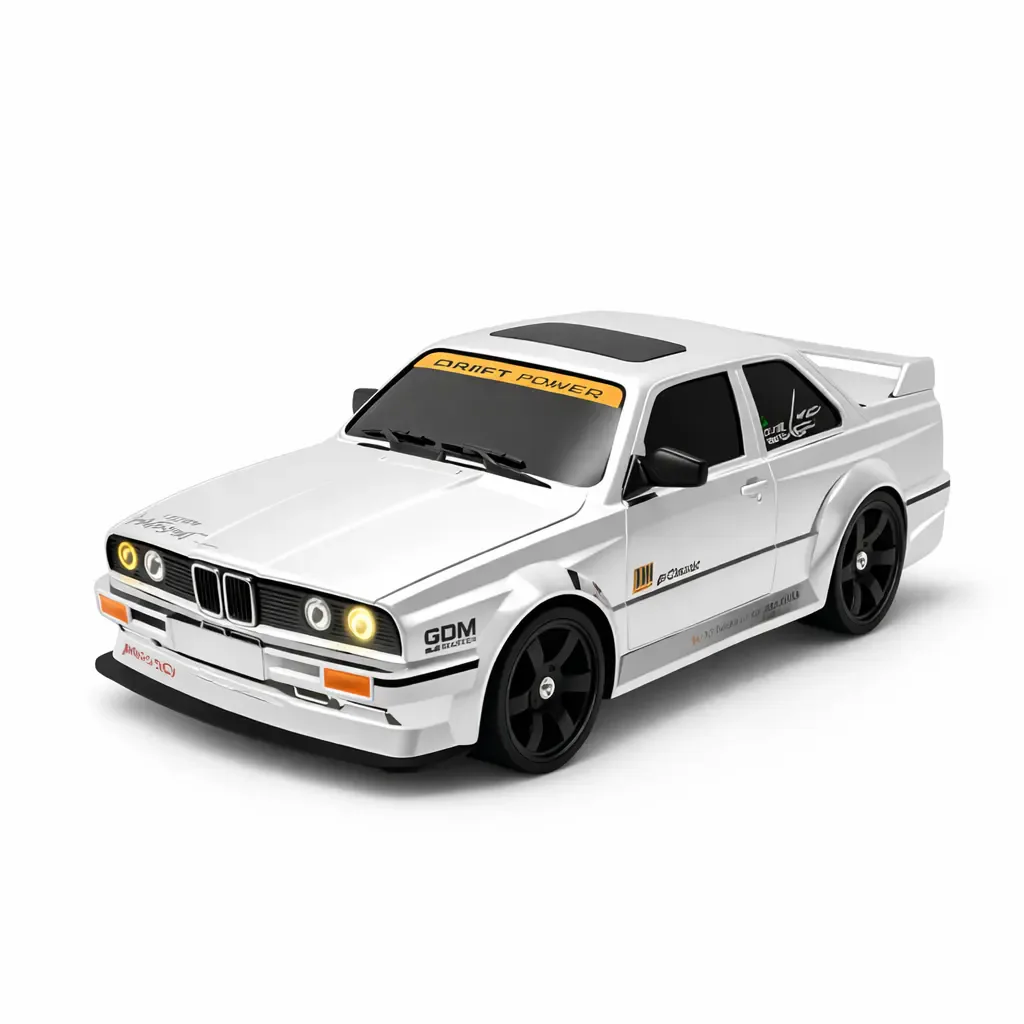 50km/h RC Drift Car with Extra Drift Wheels front view