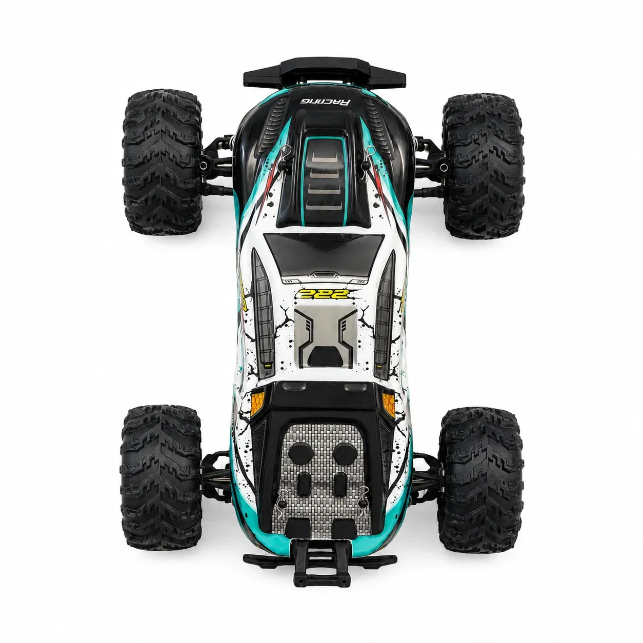 70+ km/h Hobby Grade 4WD RC Monster Truck package view