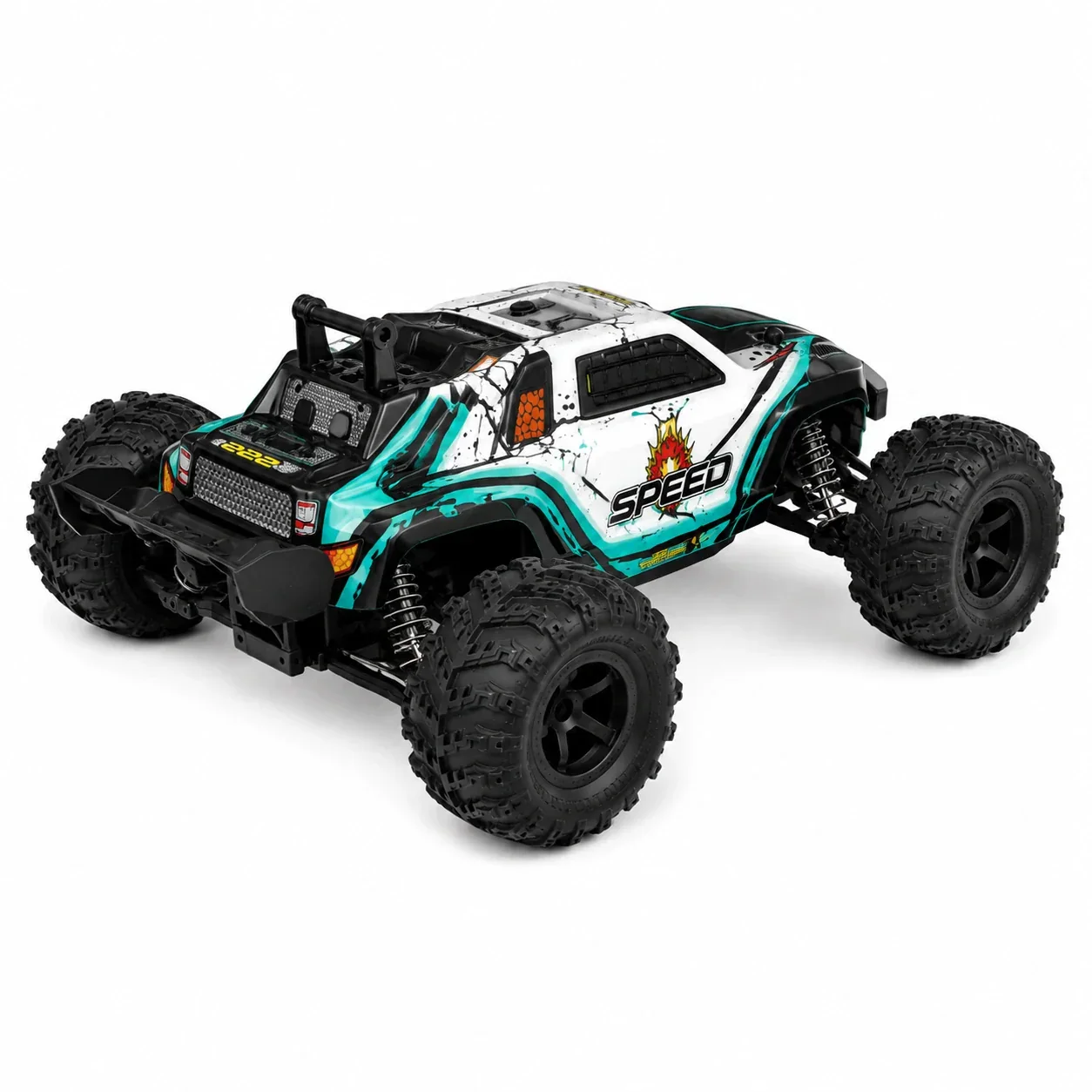 70+ km/h Hobby Grade 4WD RC Monster Truck detail view
