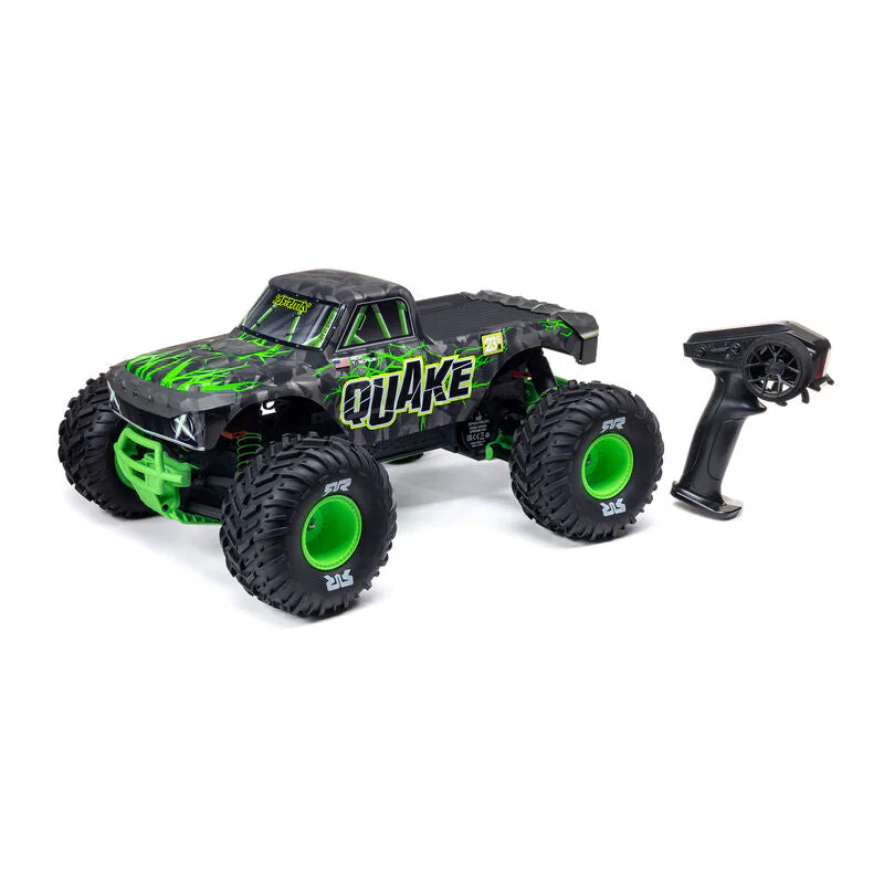 ARRMA 1/10 QUAKE RC Monster Trucks front view