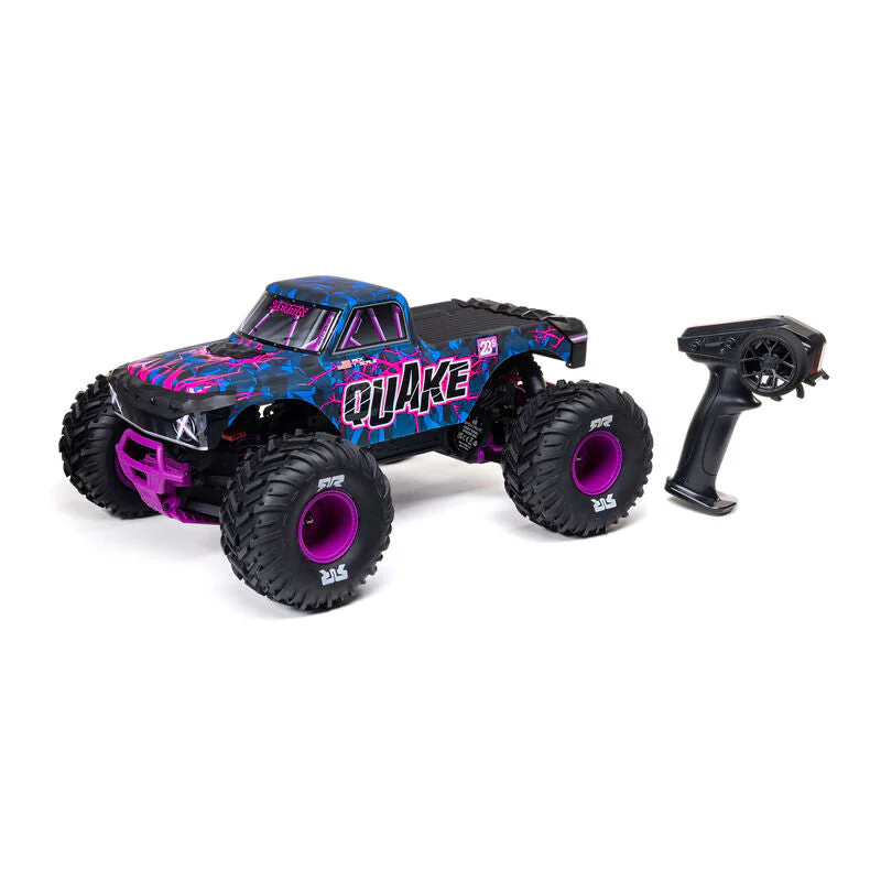 ARRMA 1/10 QUAKE RC Monster Trucks side view