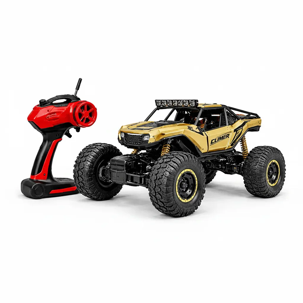 Off-Road Rock Crawler RC Car 1:8 4WD side view
