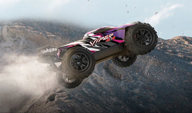 Bison Viper S910/A 1/16 High Speed 4WD RC Monster Truck – 36km/h package view