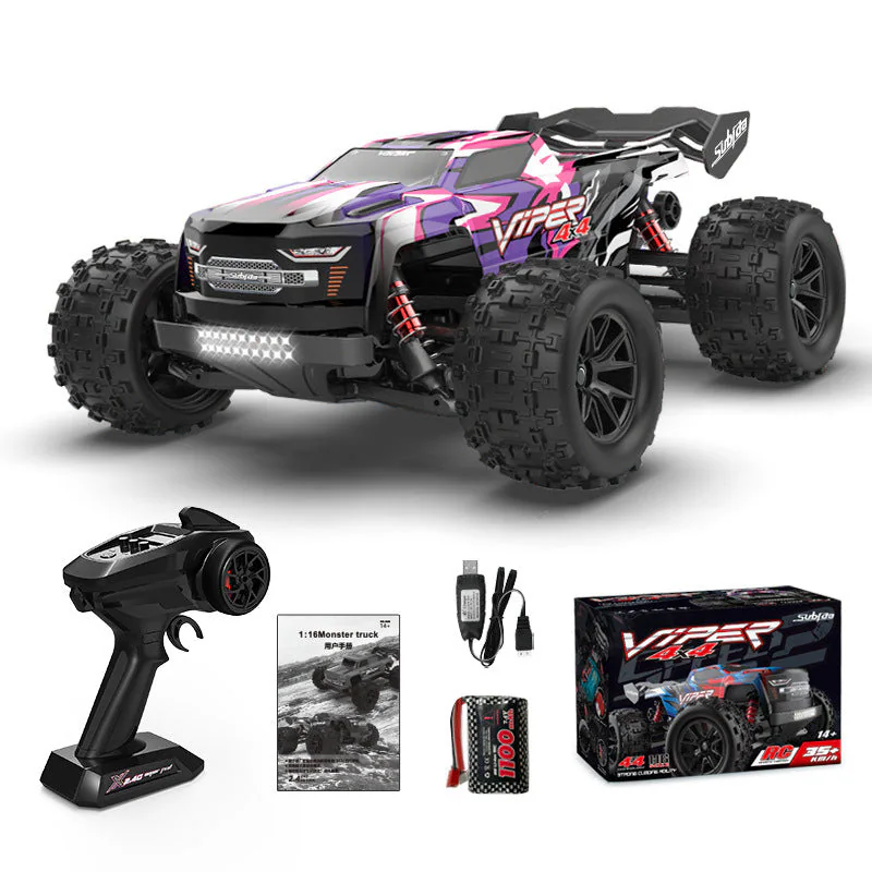 Bison Viper S910/A 1/16 High Speed 4WD RC Monster Truck – 36km/h side view