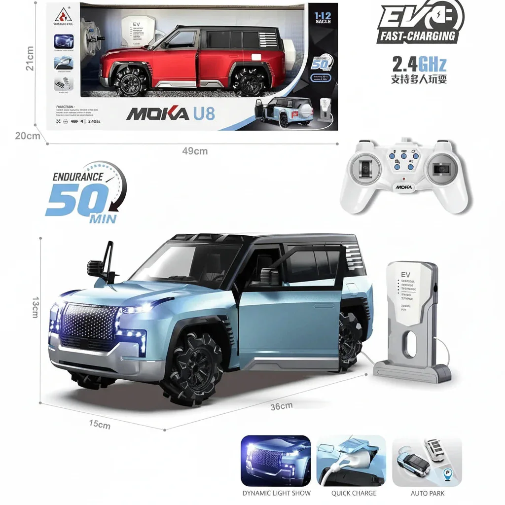 EV Defender RC Car detail view