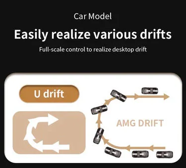 Dodge Challenger 6603 1:43 15km/h 4WD Drift RC Car detail view