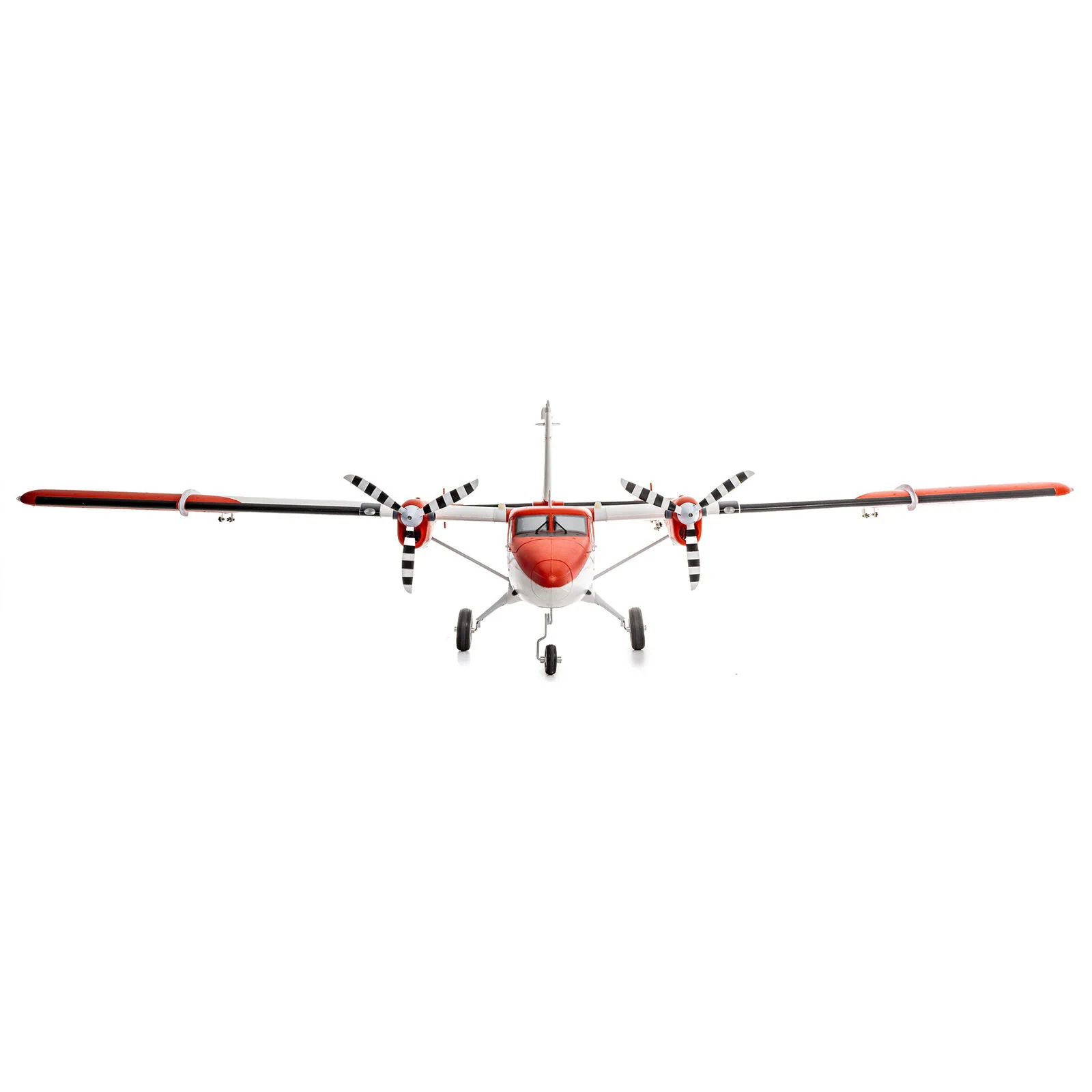 E-flite DHC-6 Twin Otter 1.4m BNF Basic Twin-Engine RC Aircraft with package view