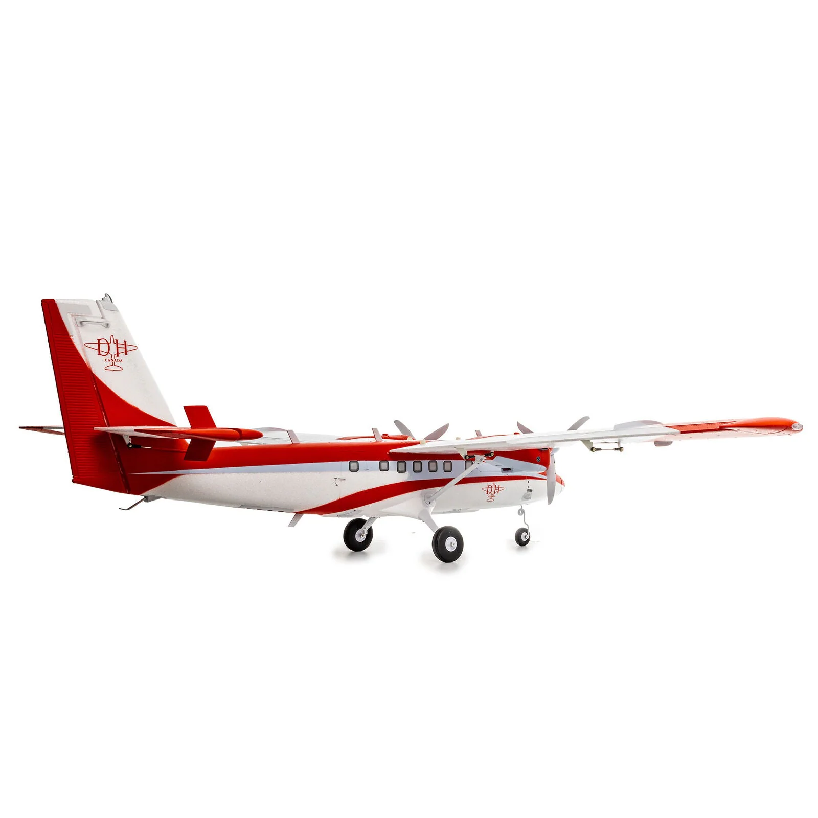 E-flite DHC-6 Twin Otter 1.4m BNF Basic Twin-Engine RC Aircraft with detail view
