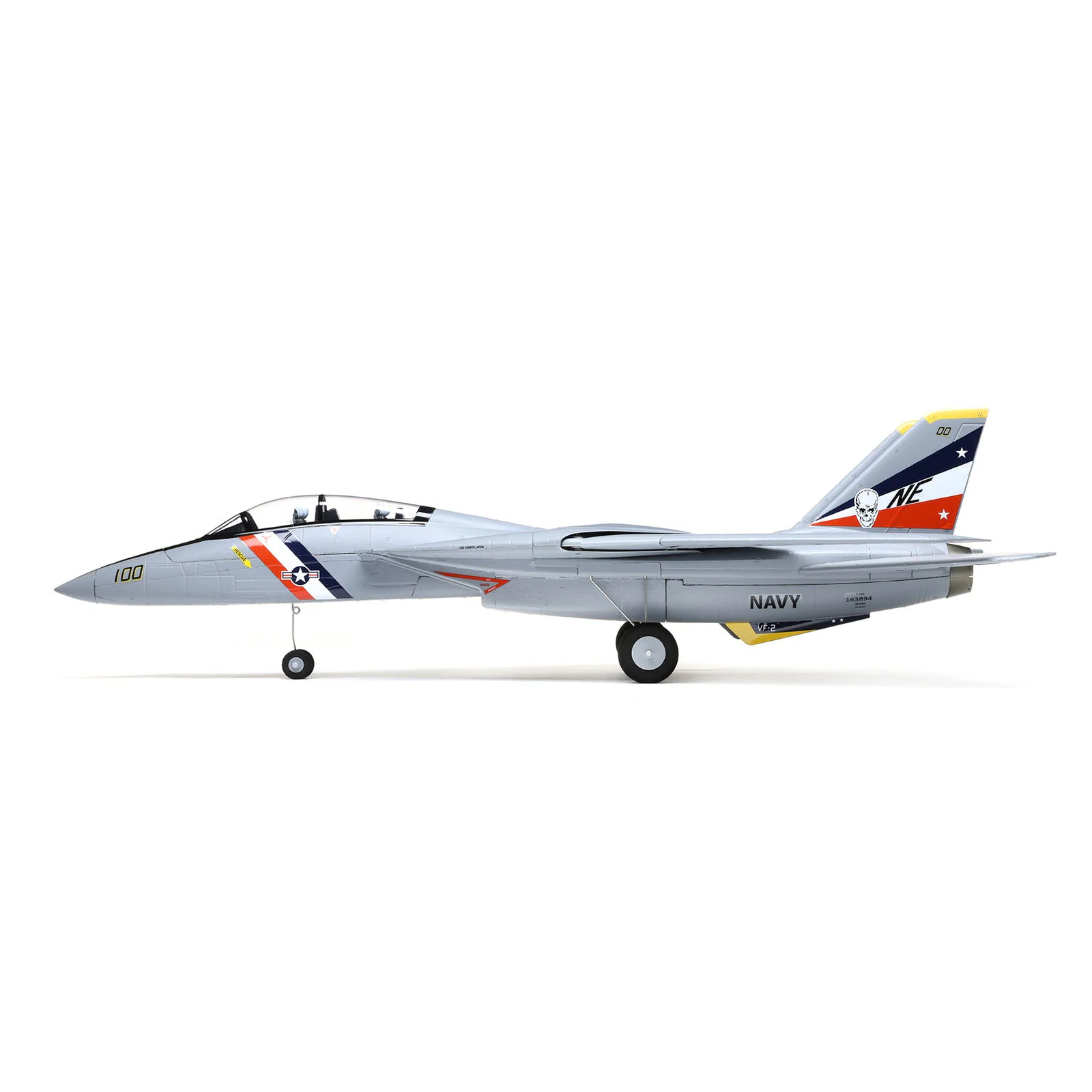 E-flite F-14 Tomcat Twin 40mm EDF Jet side view