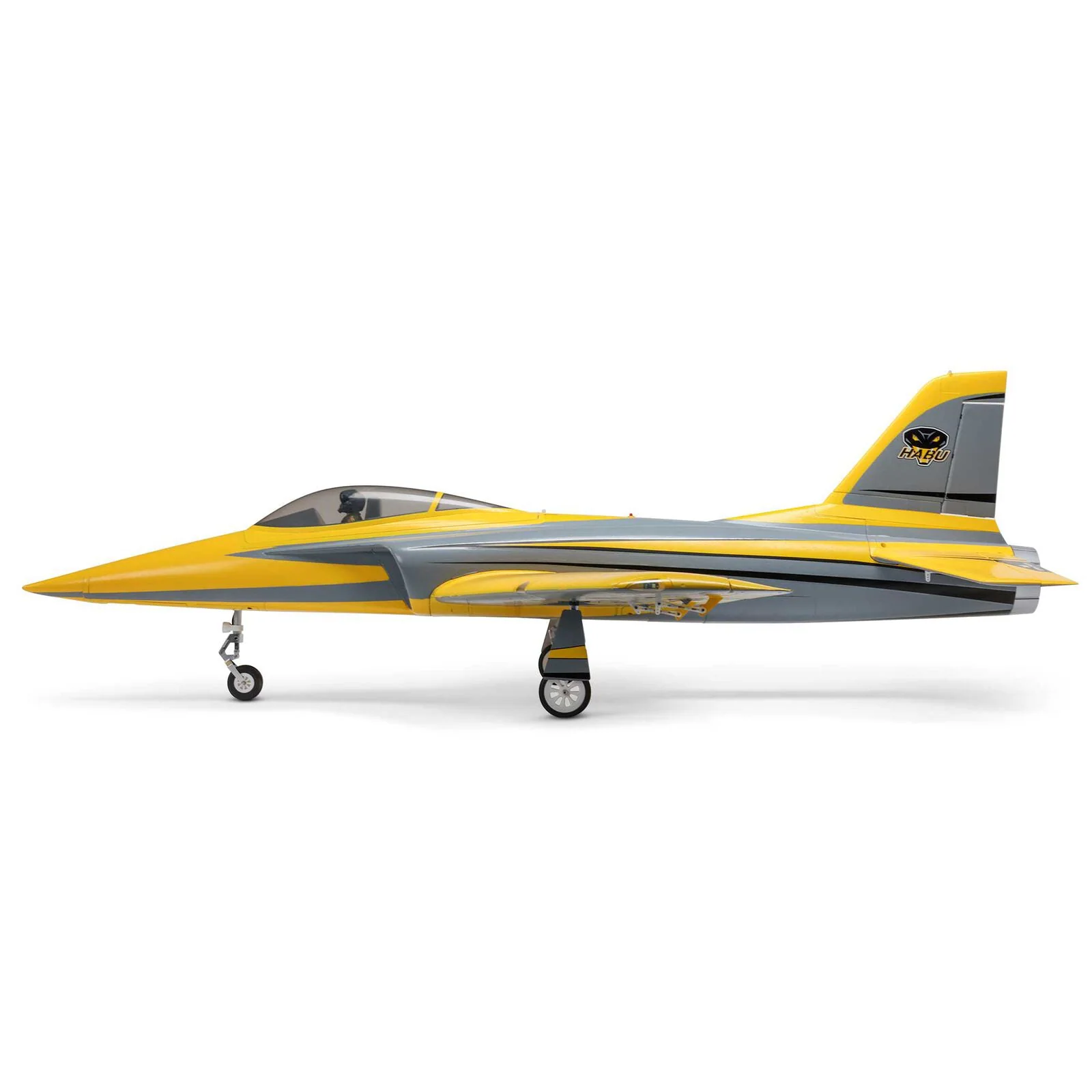 E-flite Habu XS 80mm EDF BNF jet side view