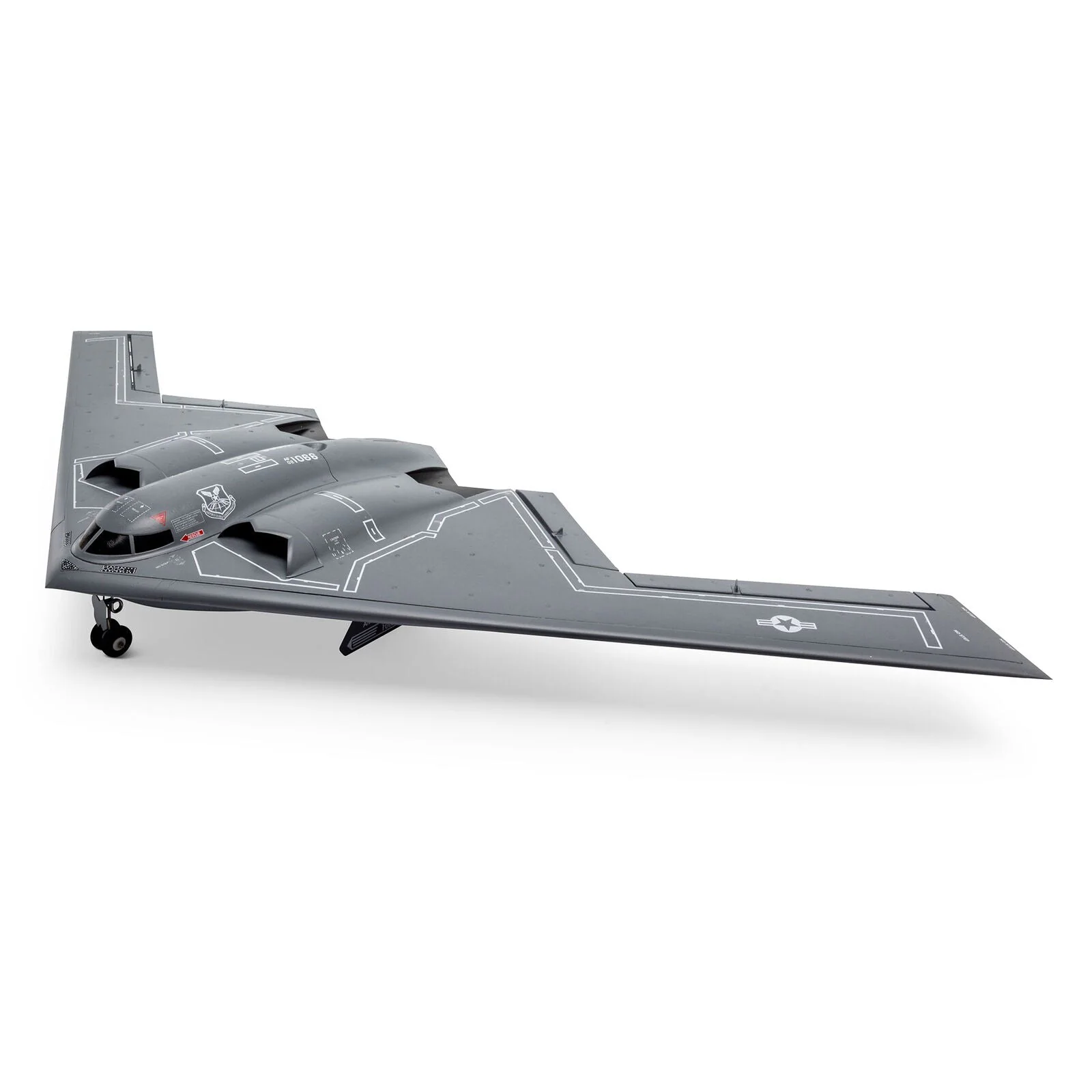 E-flite Micro B-2 Spirit of America Twin 30mm EDF BNF Basic front view