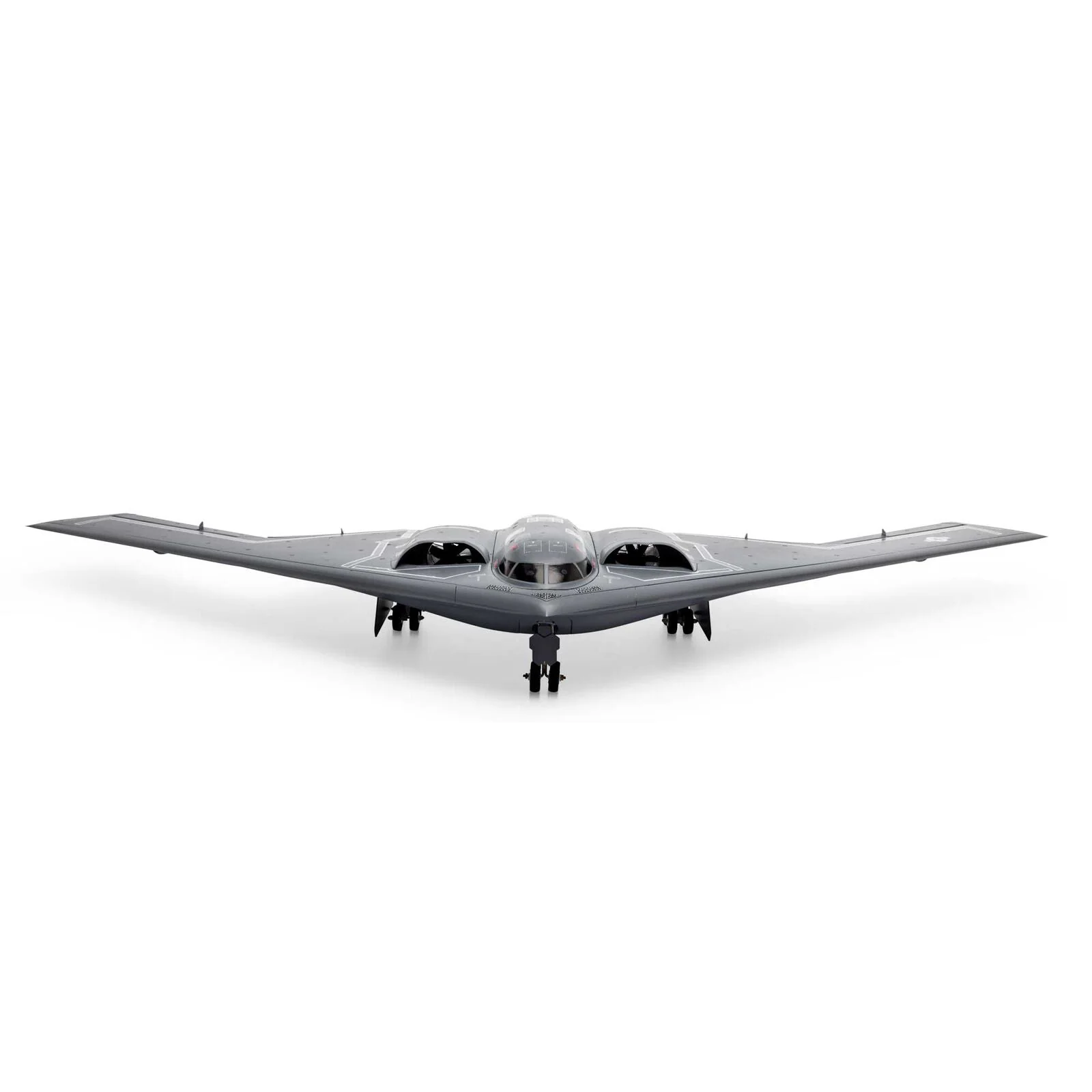 E-flite Micro B-2 Spirit of America Twin 30mm EDF BNF Basic side view