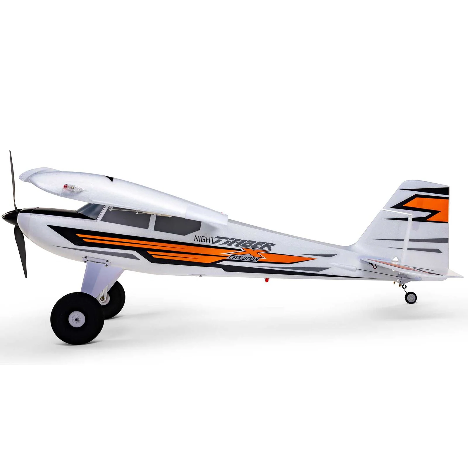 E-flite Night Timber X Evolution 1.2m BNF Basic RC Airplane with AS3X+ package view