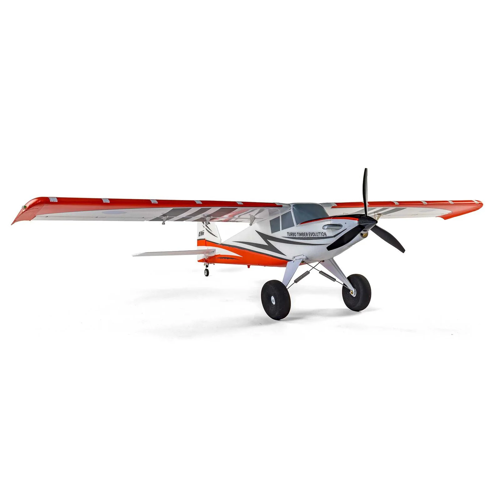 E-flite Turbo Timber Evolution 1.5m BNF Basic RC Airplane with Floats side view