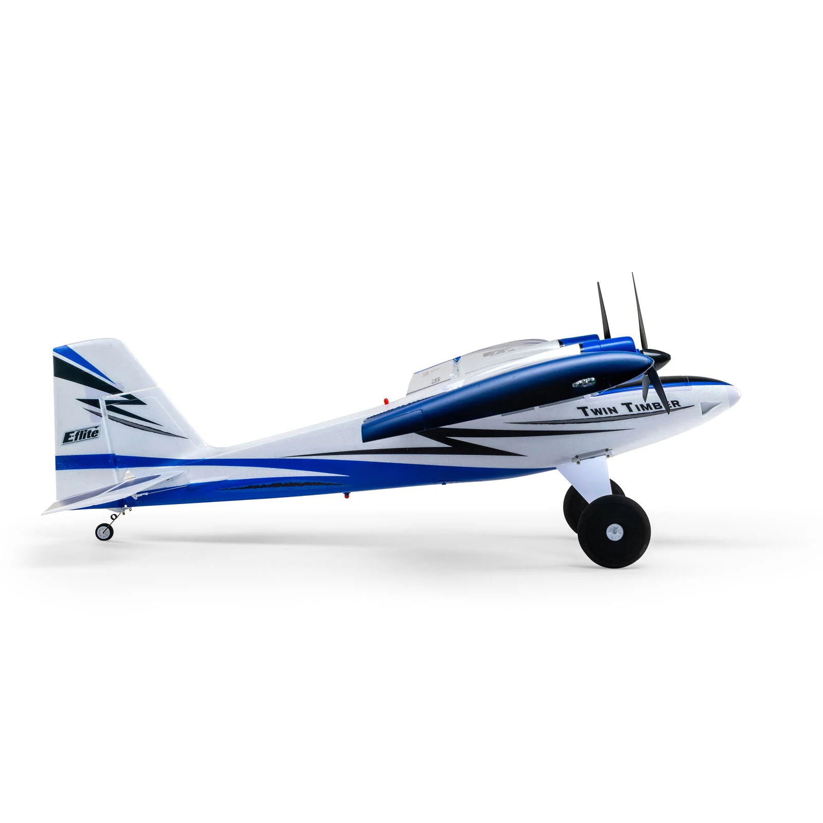 E-flite Twin Timber 1.6m BNF Basic RC Airplane with AS3X & SAFE Select package view