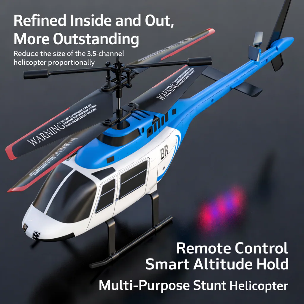 E3303A H33 2.4GHz Altitude-Hold Military RC Helicopter package view