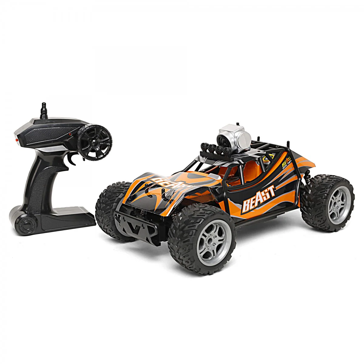 Electrobotic 480p Camera RC Car with Smartphone Control side view