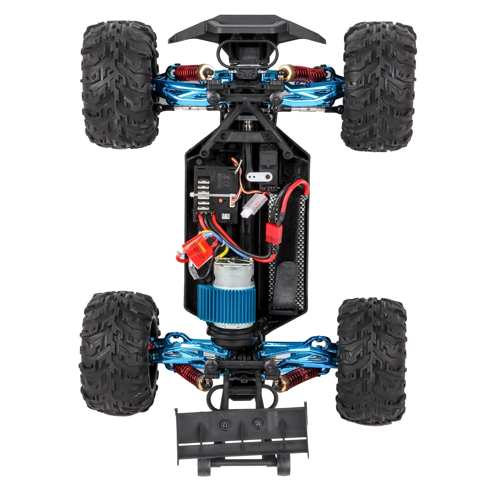 F14A/B 1/10 Scale High-Speed RC Off-Road Truck – 50km/h, 550 Motor front view