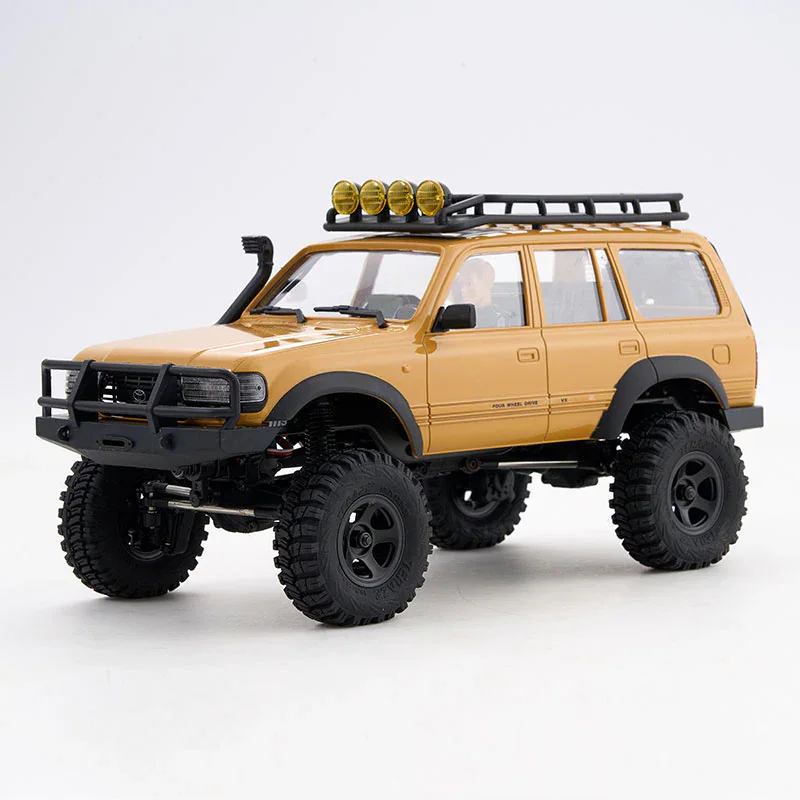 FMS FCX18 LC80 Toyota Land Cruiser 80 1:18 RTR RC Crawler front view