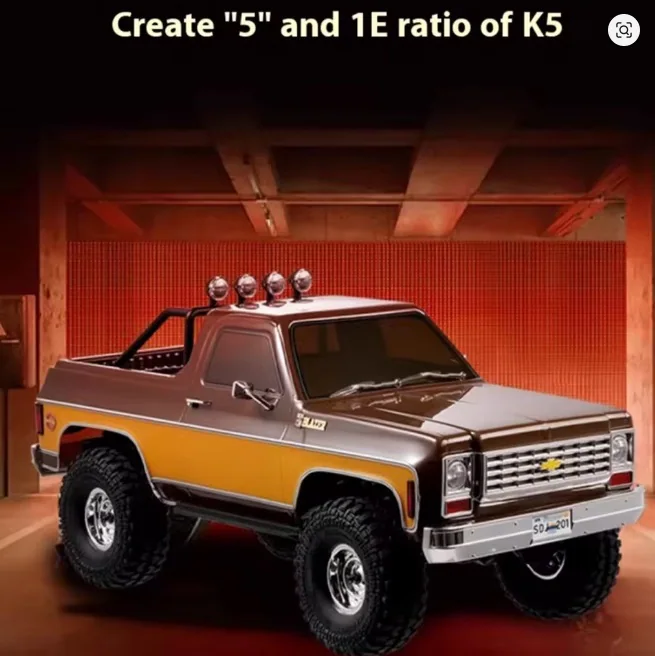 FMS FCX10 K5 1:10 Two-Speed 4WD RC Rock Crawler package view