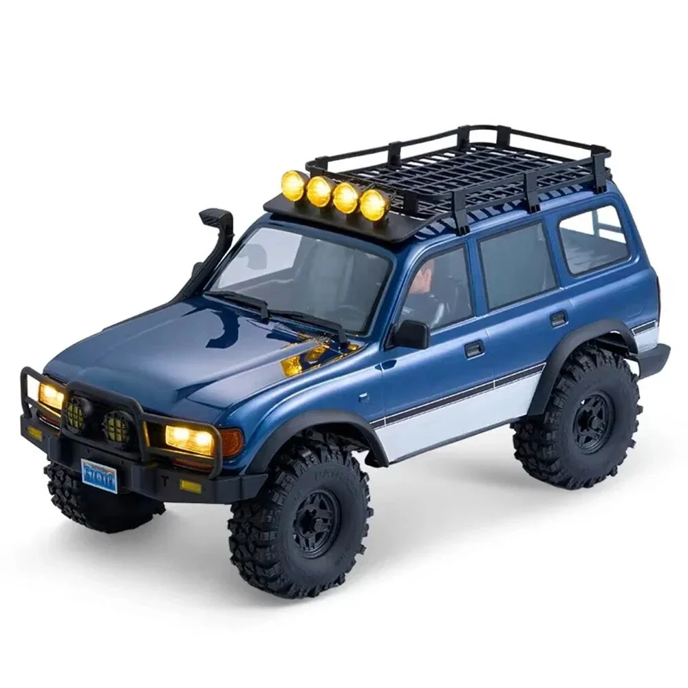 FMS FCX10 Pro LC80 1:10 Brushless 4WD RC Crawler side view