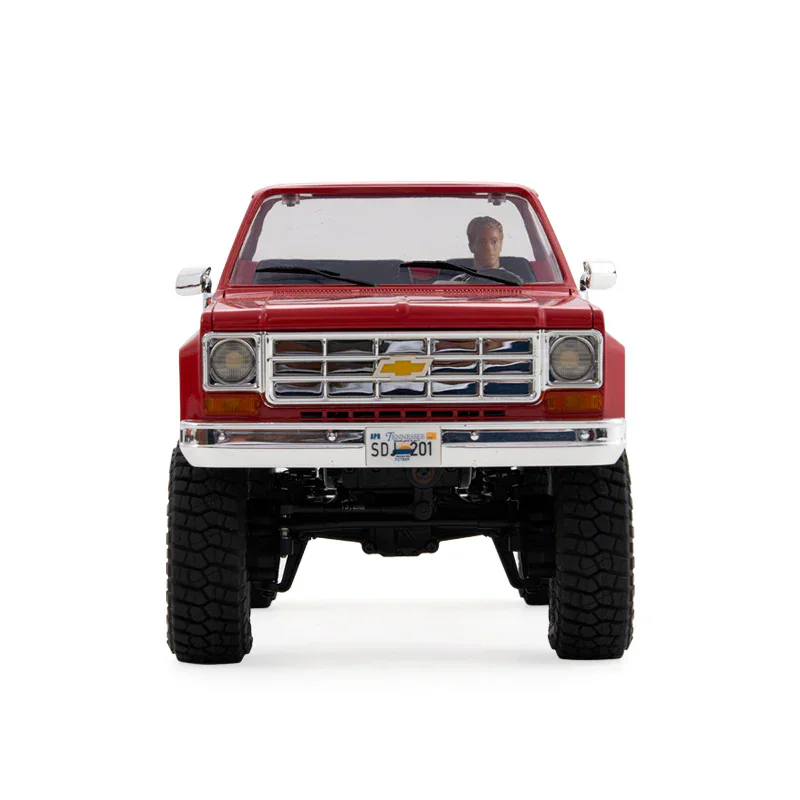 FMS FCX18 Chevrolet K10 V2 1:18 RTR RC Truck - Red package view