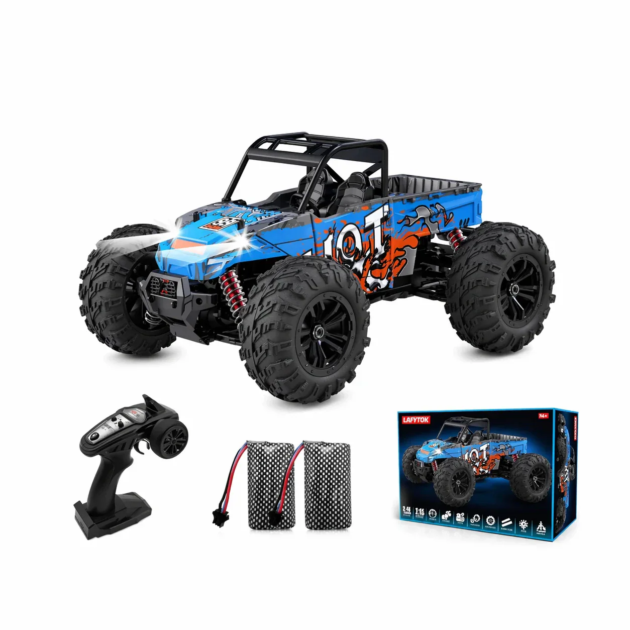 G160 36km/h 4WD Off-Road RC Car front view