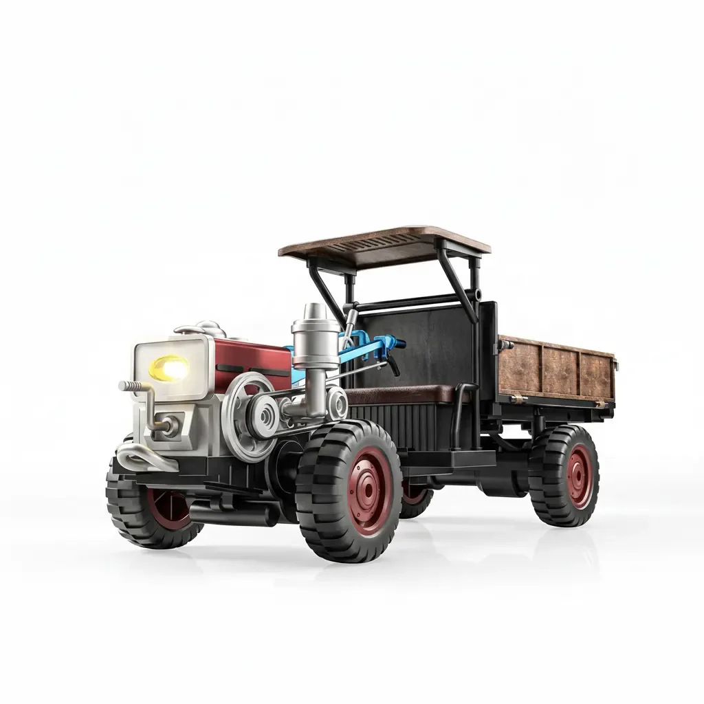 Hobby Grade RC Tractor front view
