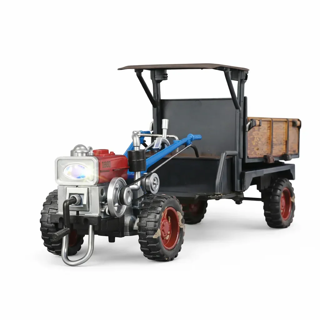Hobby Grade RC Tractor side view