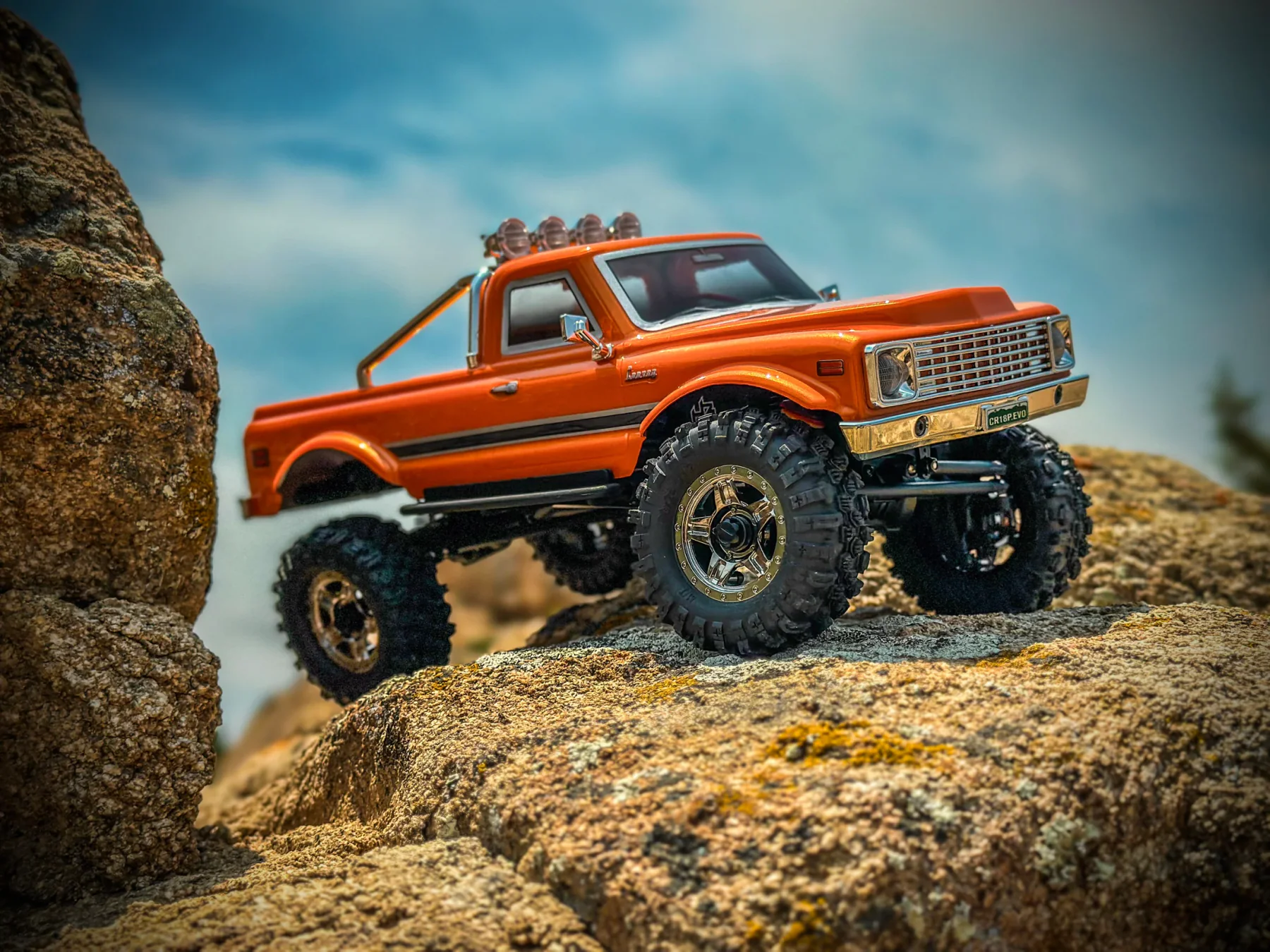 HobbyPlus CR18P EVO V2 Convoy 1:18 4x4 RTR Crawler detail view