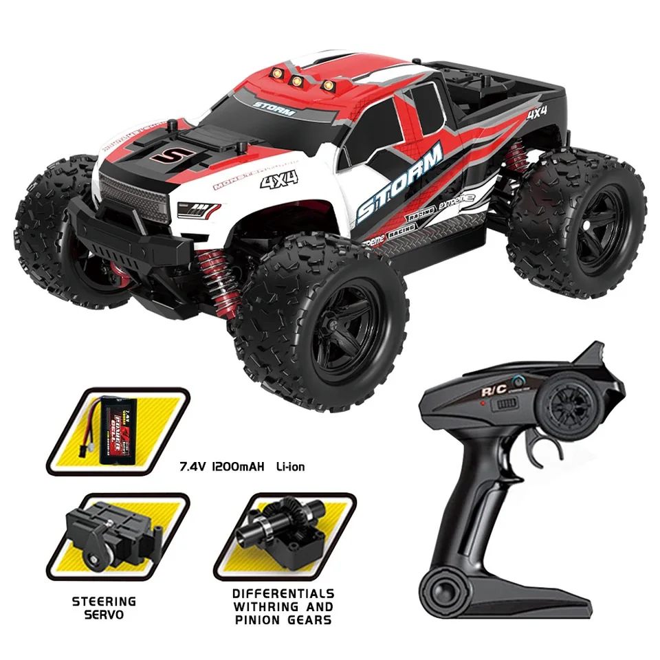 HOSPEED HS18301 1:18 36km/h Brushed 4WD Monster Truck package view