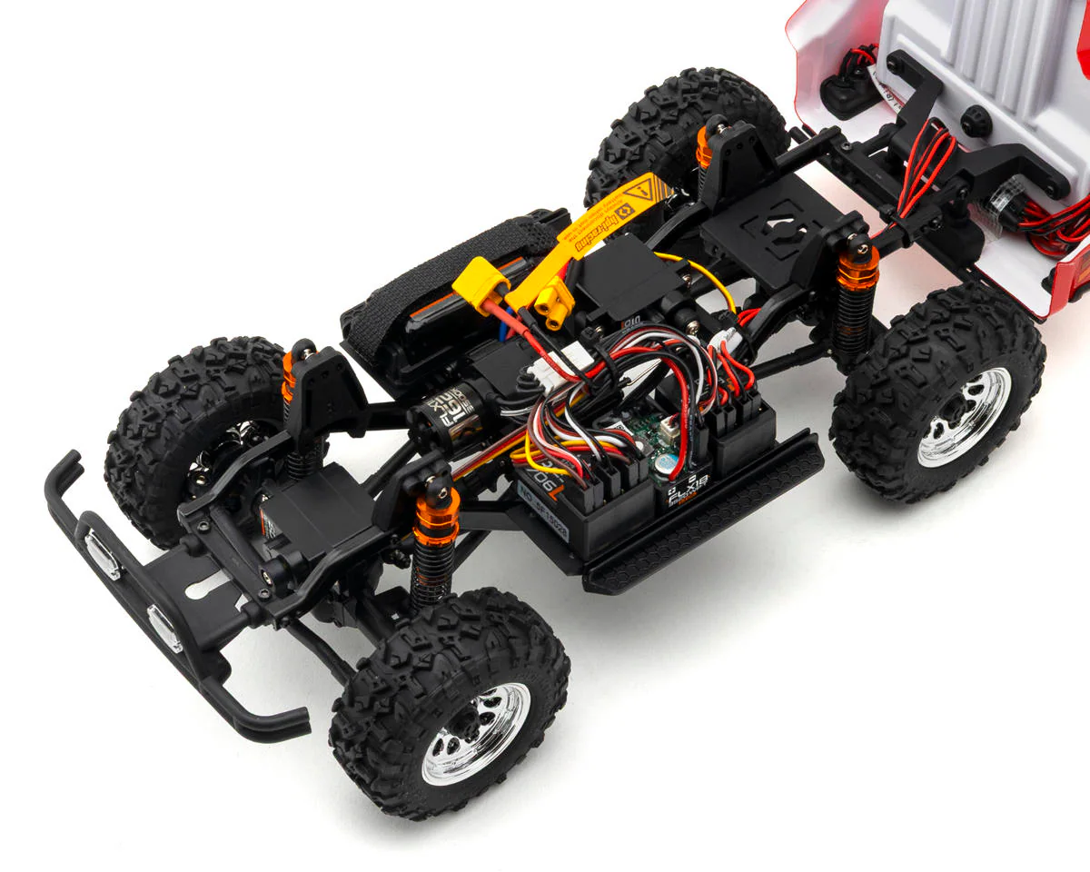 HPI Venture18 Toyota Hilux SR5 1:18 Crawler - Red detail view