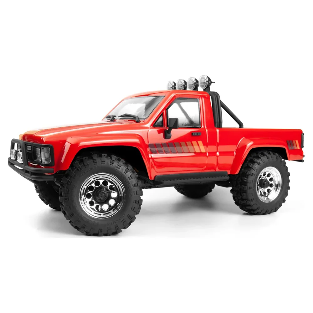 HPI Venture18 Toyota Hilux SR5 1:18 Crawler - Red front view