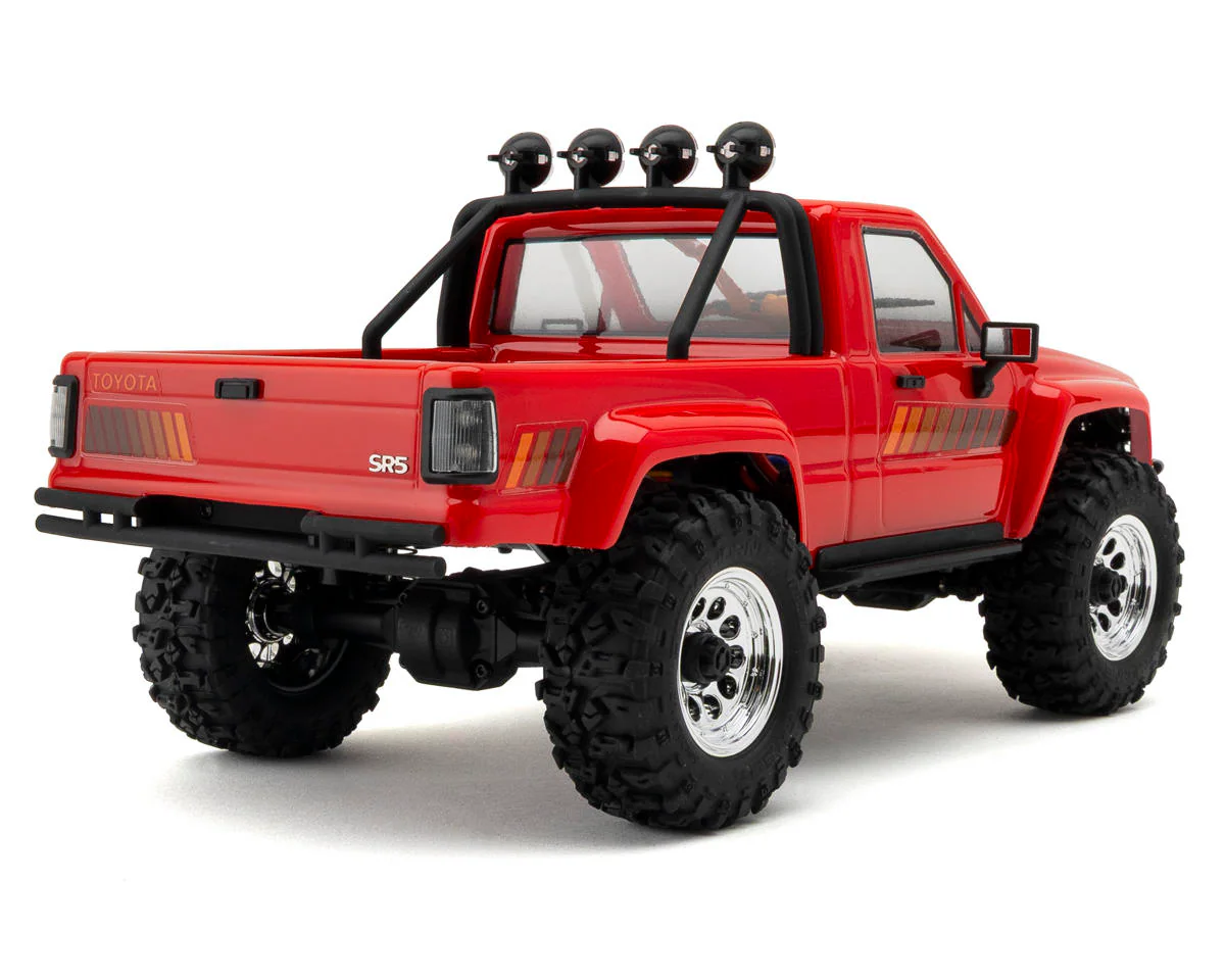 HPI Venture18 Toyota Hilux SR5 1:18 Crawler - Red side view