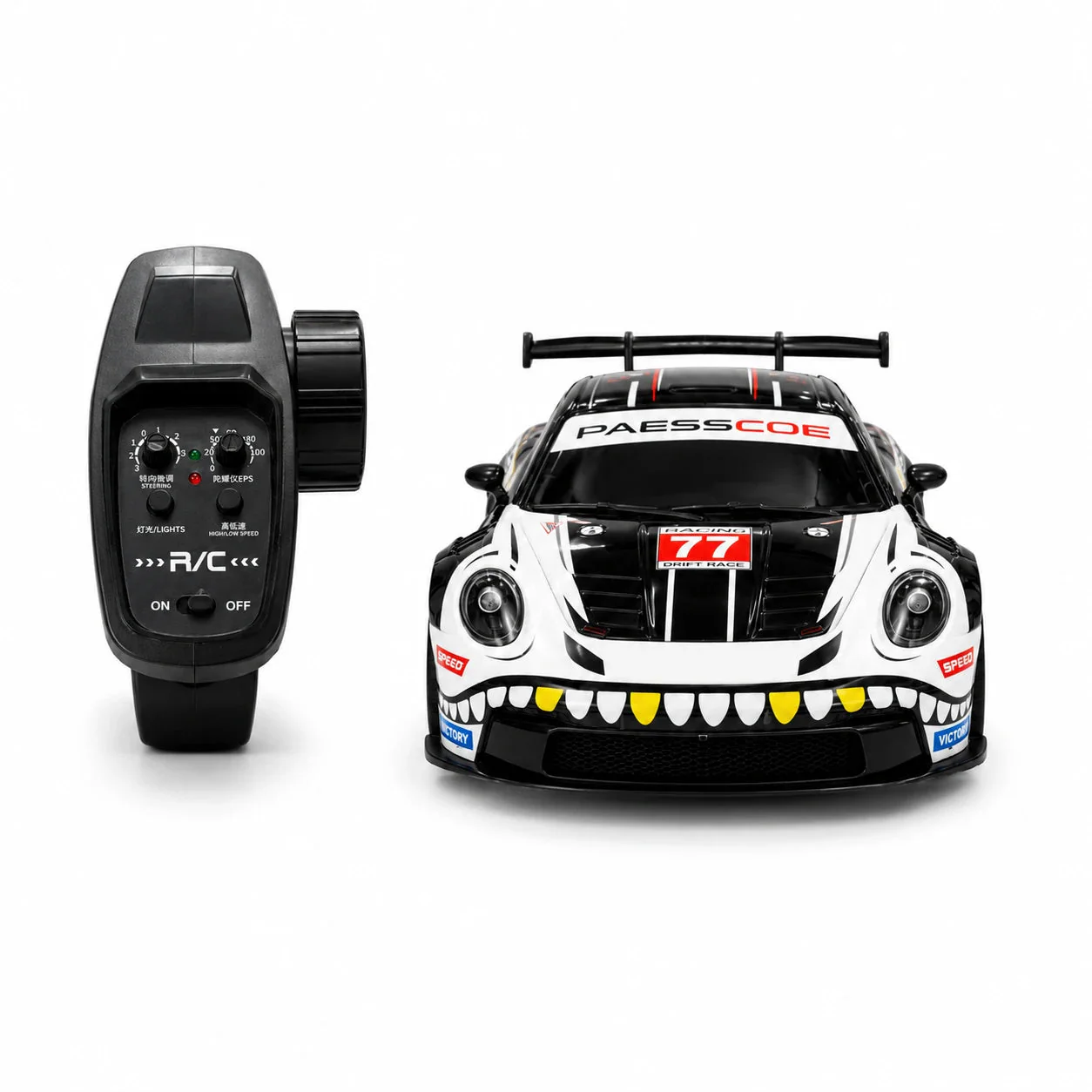 HSTAR D43-01Q16 Porsche 911 1:43 4WD RC Drift Car package view