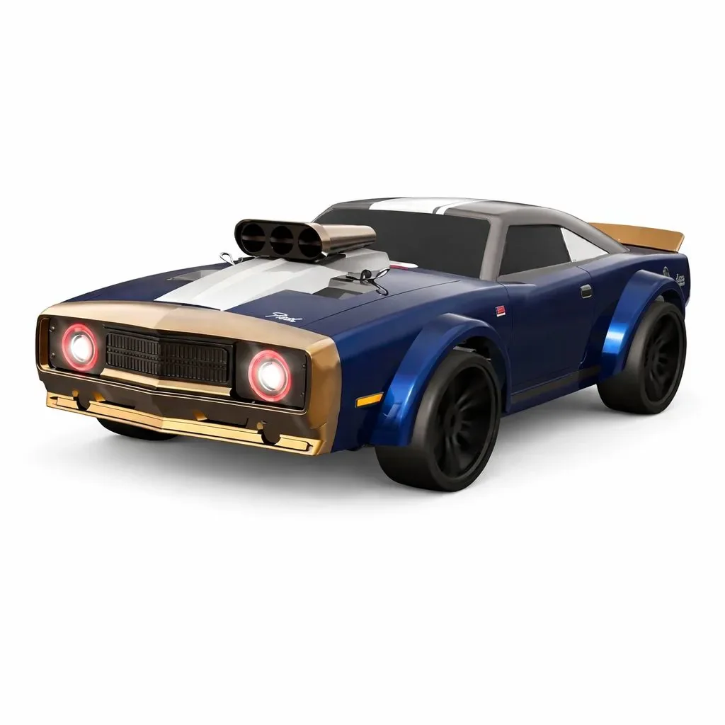 Hurricane AWD RC Muscle Car front view