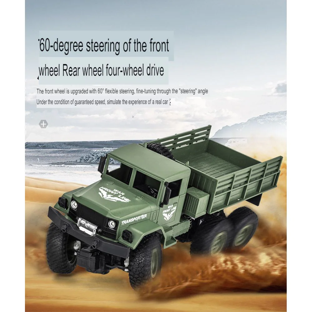 JJRC Remote Control Military Truck package view