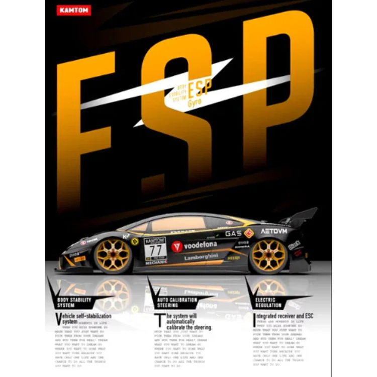 KAMTOM 40KM/H 1:18 4WD Lamborghini High-Speed Drift Electric Remote package view