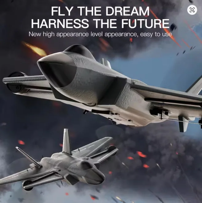 KFPLAN KF700 J-20 Brushless 6CH RC Fighter Jet package view