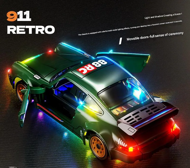 Mini 1:43 RC Drift Car detail view