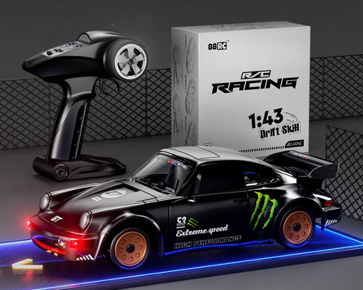 Mini 1:43 RC Drift Car front view